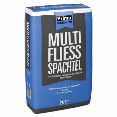 Prima Multi-Fliessspachtel 25 kg - für perfekte Untergründe und einfache