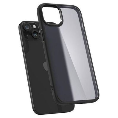 Spigen Ultra Hybrid Hülle für iPhone 15 Plus - Schwarz