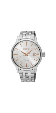 Seiko Presage Cocktail Time Spritzer SRPB47J1 Automatik Herrenuhr Silber