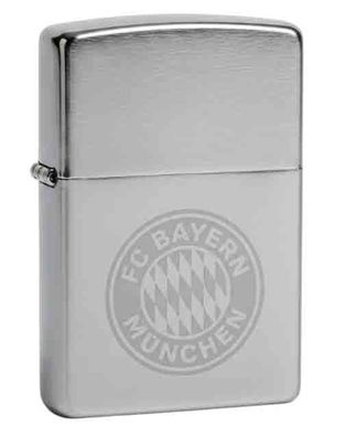 Zippo Feuerzeug FC Bayern München Chrom