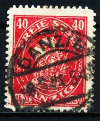DANZIG 1921 Nr 56 gestempelt X4B647E
