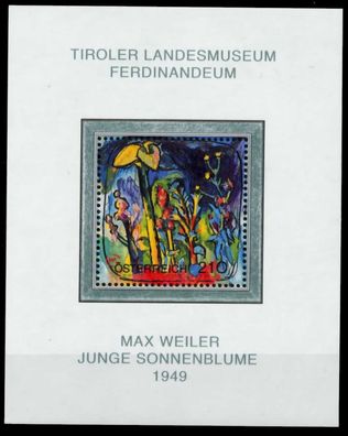 Österreich BLOCK Kleinbogen Block 26 postfrisch SBDB4A6