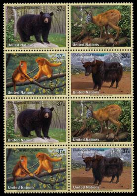 UNO NEW YORK 2004 Nr 946-949 postfrisch Viererblock X76D3DE