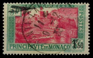MONACO 1933 Nr 137 zentrisch gestempelt X91E976