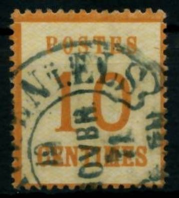NORDD. BUND NDP ELSASS LOTHR. Nr 5Ic zentrisch gestempelt X6C1BFE
