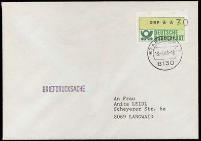 BRD ATM1-070 BRIEF EF Starnberger Springer X7E2202