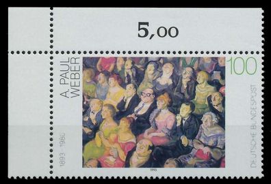BRD 1993 Nr 1658 postfrisch ECKE-OLI X7FCFCA
