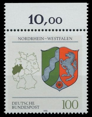 BRD 1993 Nr 1663 postfrisch ORA X7FD09E