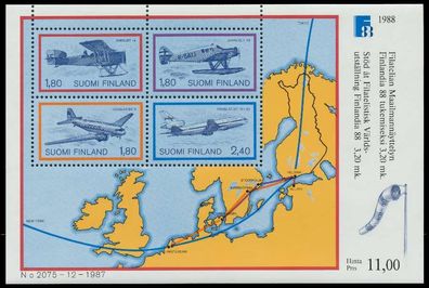 Finnland Block 4 postfrisch S01989A