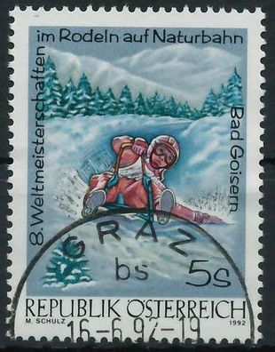 Österreich 1992 Nr 2050 gestempelt X2460BE