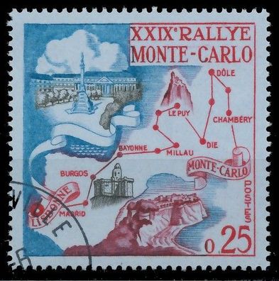 MONACO 1960 Nr 642 gestempelt X3B37BE