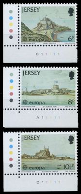 JERSEY 1978 Nr 177-179 postfrisch ECKE-ULI XAE237E