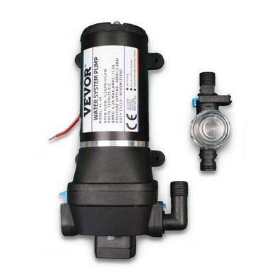 VEVOR Druckwasserpumpe 12V 17L/min Membranpumpe Wohnmobil Boot Defekt