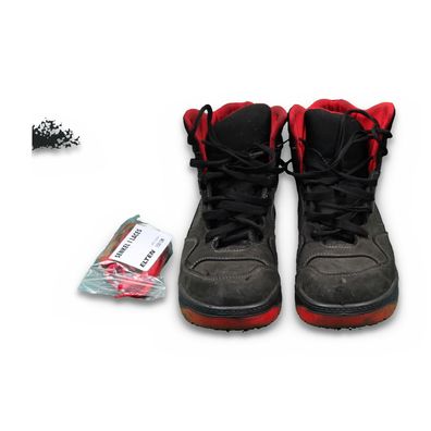 ELTEN Maverick Mid ESD S3 Sicherheitsschuhe Leder Stahlkappe Gr. 46 Schwarz