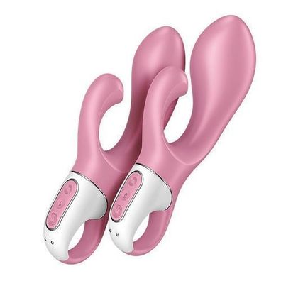 Satisfyer Air Pump Bunny 2 - Eleganter Pinker Vibrator für Stimulation und Entsp