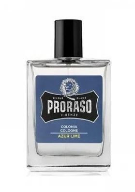 Proraso Azur Limette Eau de Cologne, 100ml - Frische Zitrusnoten fuer den moderne