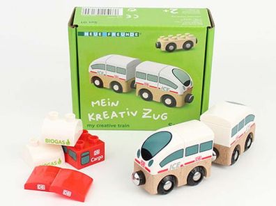 Noppi | Mein Kreativ Zug Set: ICE und Güterzug