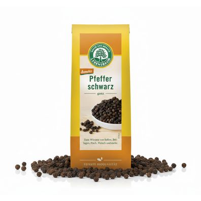 Lebensbaum Bio Pfeffer schwarz ganz 1 Beutel - 50.0g