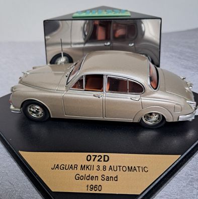 Jaguar MK II 3.8, 1960, Golden Sand, Vitesse