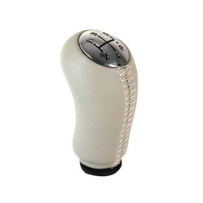 Schaltknauf Schaltknopf für Renault Fluence 2010-2025 5 gang Kunstleder Beige