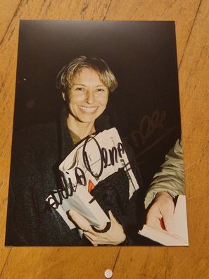 Claudia Demarmels Autogramm, orig. signiert, 13x18cm(H491)