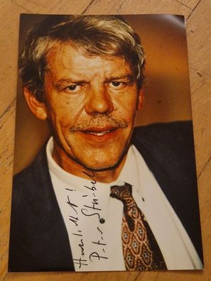 Peter Striebeck Autogramm, orig. signiert, 13x18cm(H458)