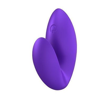 Sinnlicher Satisfyer Mini Finger Vibrator - Violett, 10-Stufen