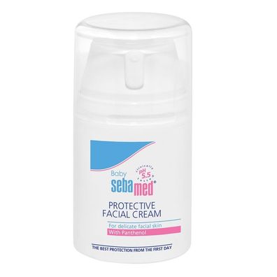 Sebamed Baby Gesichtsschutzcreme, 50 ml - Sanfter Schutz für empfindliche Kinder