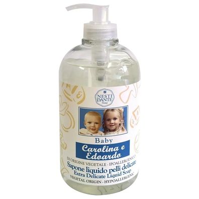 Nesti Dante Flüssigseife für Babys - Carolina und Edoardo, Sanfte Formel, 500ml