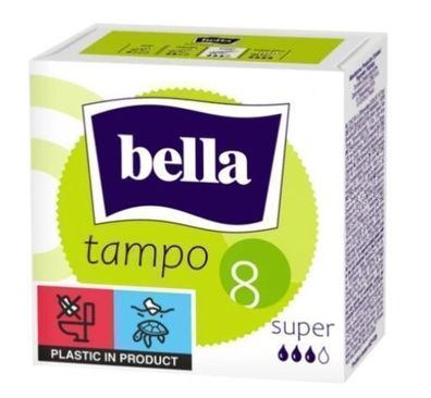 Bella Premium Komfort Super Tampons, 8 Stück: Höchster Menstruationsschutz