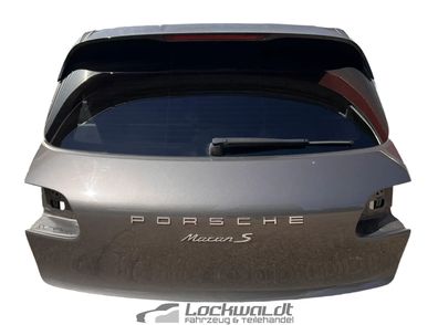 Heckklappe Porsche Macan 95B Kofferraumklappe Heckdeckel 14-18 Grau