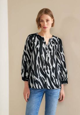 Street One Baumwollbluse mit Animalprint