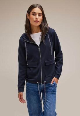 Street One Sweatjacke mit Kapuze