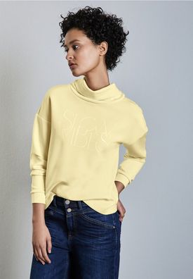 Street One Sweatshirt glossy wording