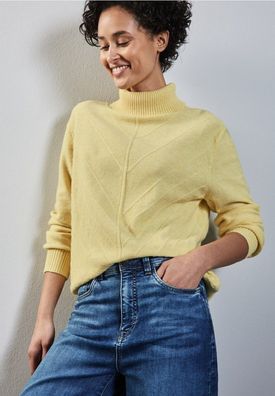 Street One strukturierter Rollkragen Pullover