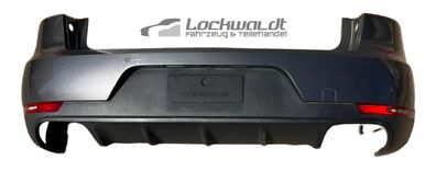 Heckstoßstange Porsche Macan S 95B 14-18 LM7S Achatgrau Grau Metallic Stoßstange