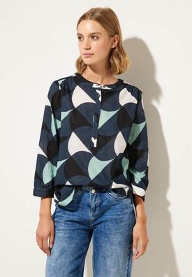 Street One 3/4-Arm Bluse mit Retromuster