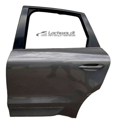 Tür hinten Links Porsche Macan 95B 14-18 LM7S Achatgrau