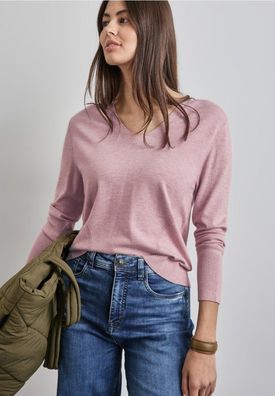 Street One Langarmshirt V-Neck
