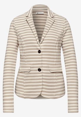 Street One Basic Blazer mit Knöpfen und Streifen