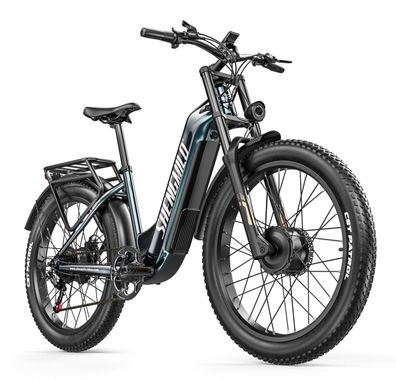 Shengmilo S700Pro Elektrofahrrad 2000 W, 48V 25AH Batterie, ydraulisches Bremssystem