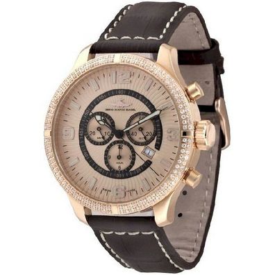 Zeno-Watch - Armbanduhr - Herren - Oversized Retro Chrono Parisienne - 8830Q-Pgr-h9