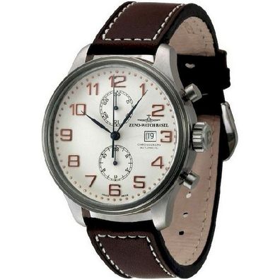 Zeno-Watch - Armbanduhr - Herren - OS Retro Chrono Bicompax - 8557BVD-f2