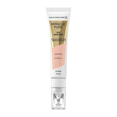 Max Factor Miracle Pure Concealer - 24h Feuchtigkeit, Farbton Rose 01, 10 ml