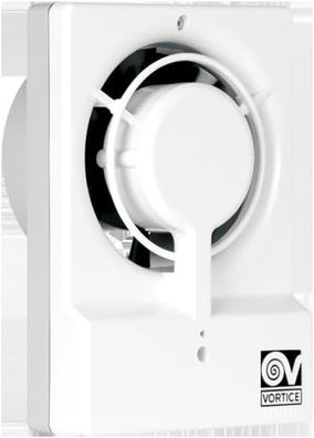 Abluftventilator Record Vortice mit Timer, 100 mm