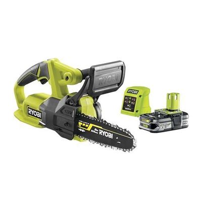 RYOBI ? Kompakte elektrische Kettens?ge 18 V ONE+ 20 cm ? Werkzeug zum Beschneiden