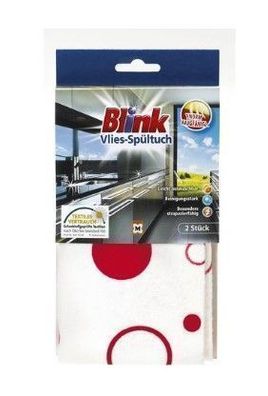 Blink Premium Polarfleecetuecher 35x35 cm, 2er Set