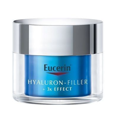 Eucerin Hyaluron-Filler + 3x Effekt Nachthydration Gel, 50 ml