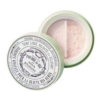 Bourjois Strahlender Reispuder Java 00, 3,5 g - Loser Kosmetikpuder für einen le