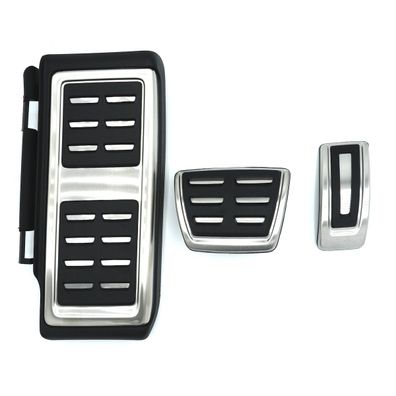 Original Audi Q3 (FJ) Edelstahl DSG Pedalkappen 3-tlg Fußstütze Automatik 83H064205A